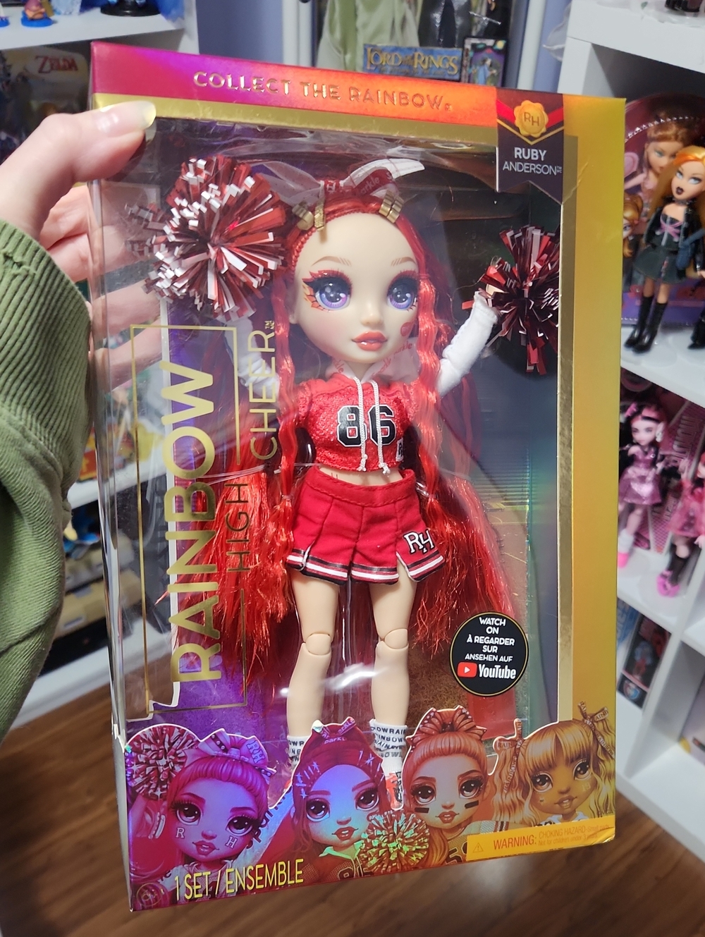 Ruby Anderson Rainbow High Cheer Doll